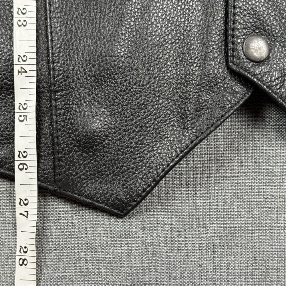 FMC Leather Vest Black Size‎ 52 - Picture 12 of 12
